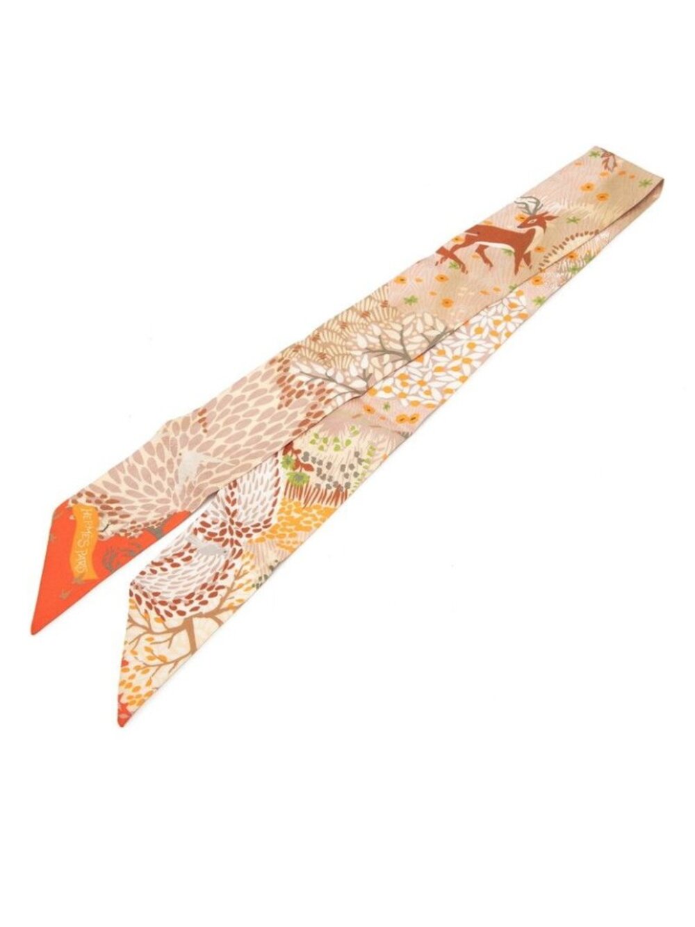 Hermes Twilly Dans Un Jardin Anglais in the English Garden Scarf Multicolor Silk